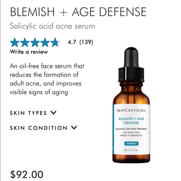 blemish age solution serum